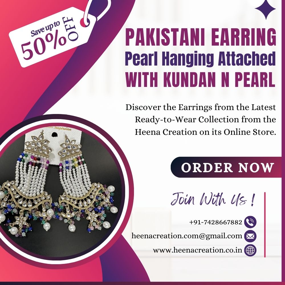 Buy online artificial earrings