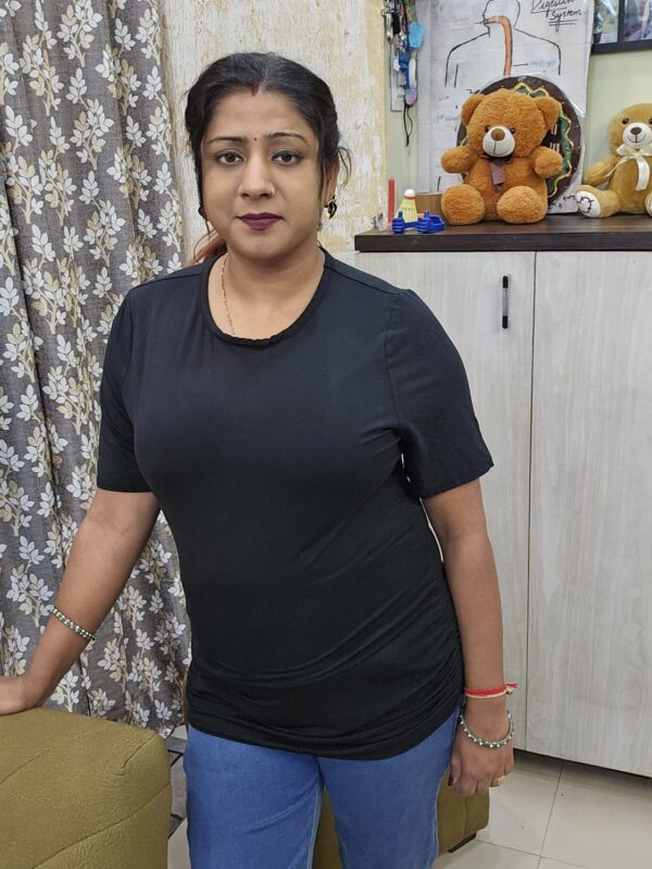 Black Color Plain Top